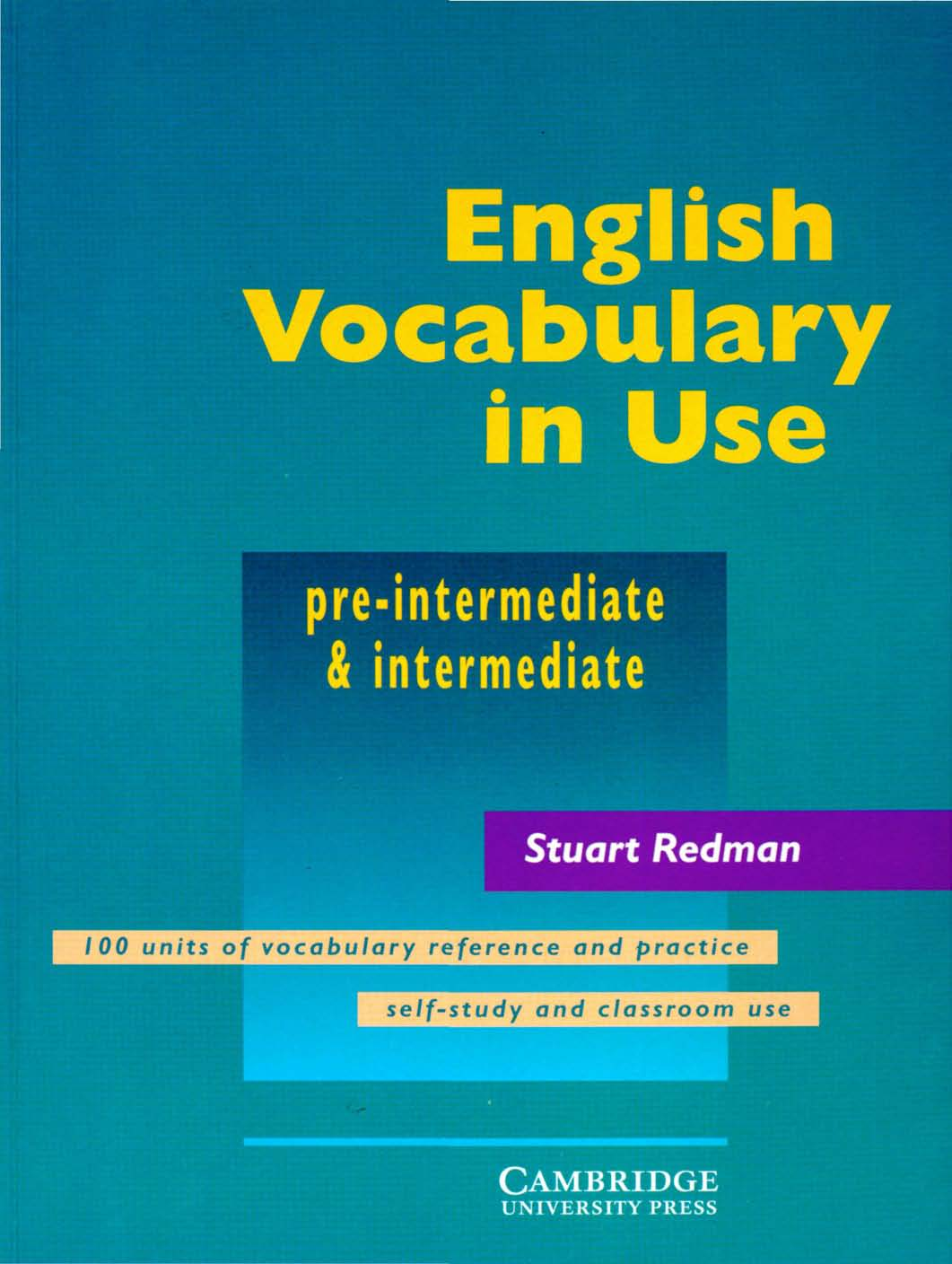 Cambridge - English Vocabulary in Use - Pre- & Intermediate 1997