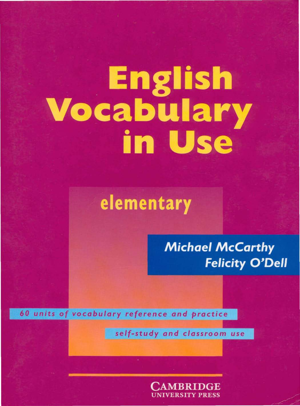 Cambridge - English Vocublary Elementary