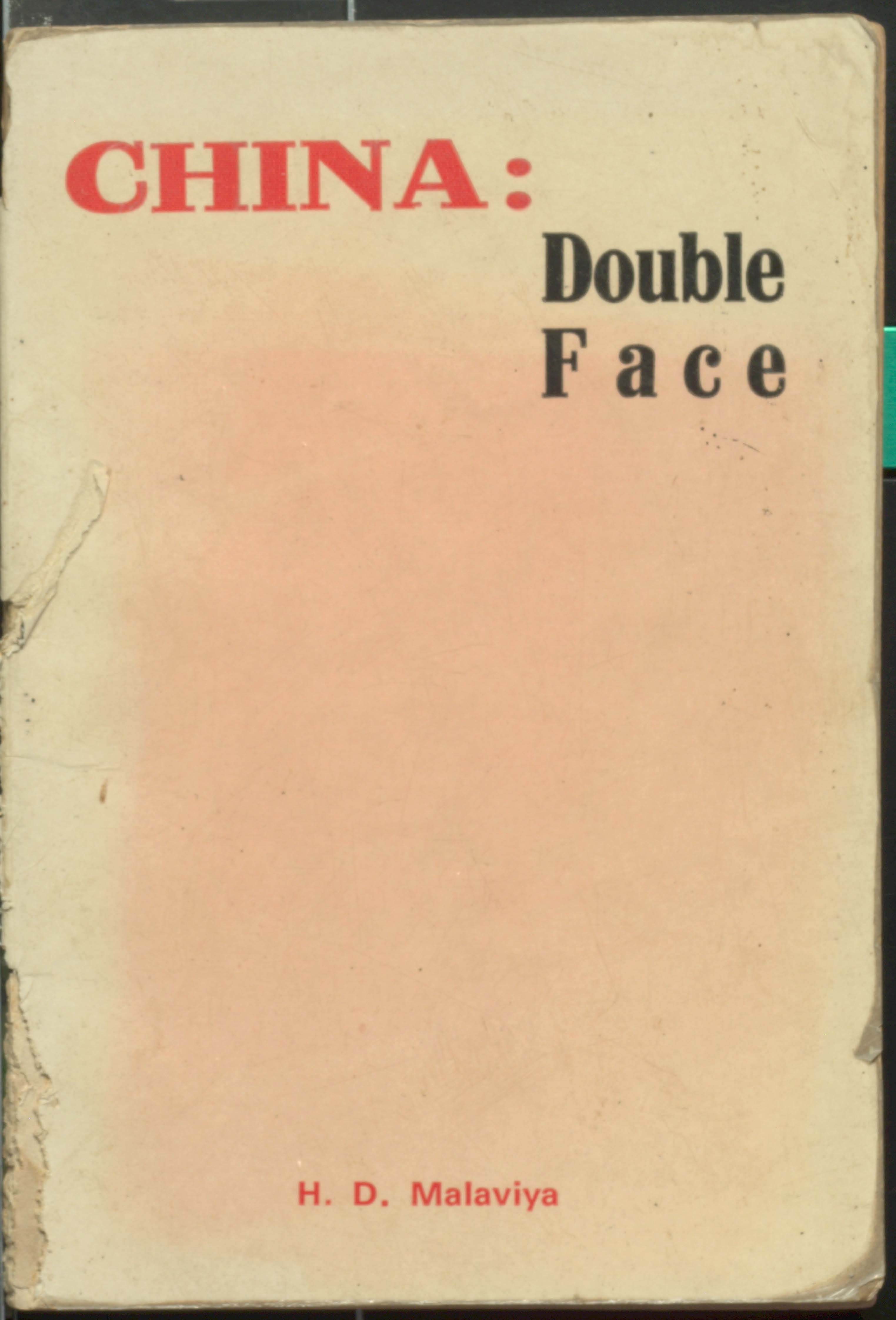 China ; Doube Face