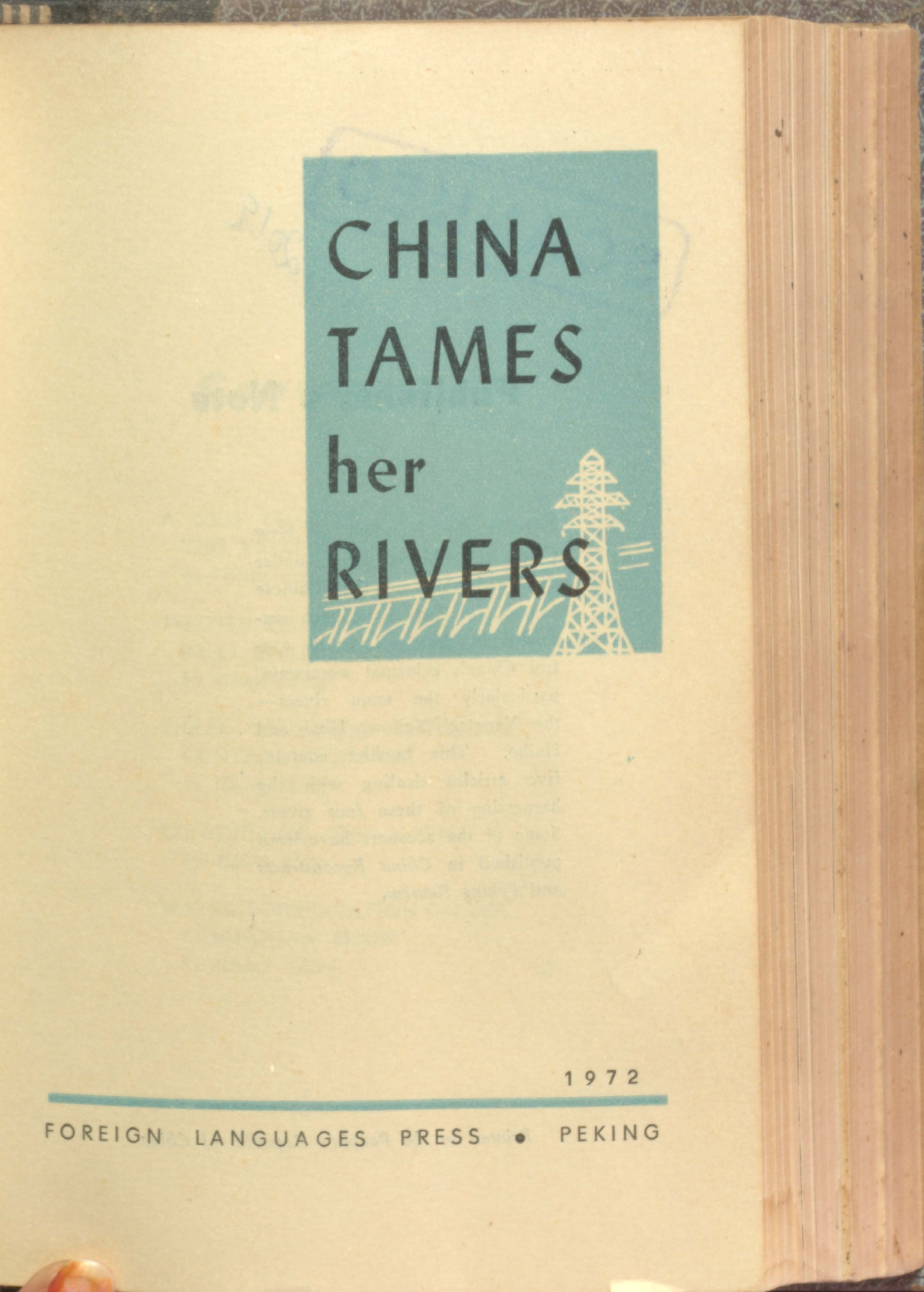 China Tames Her Rivers