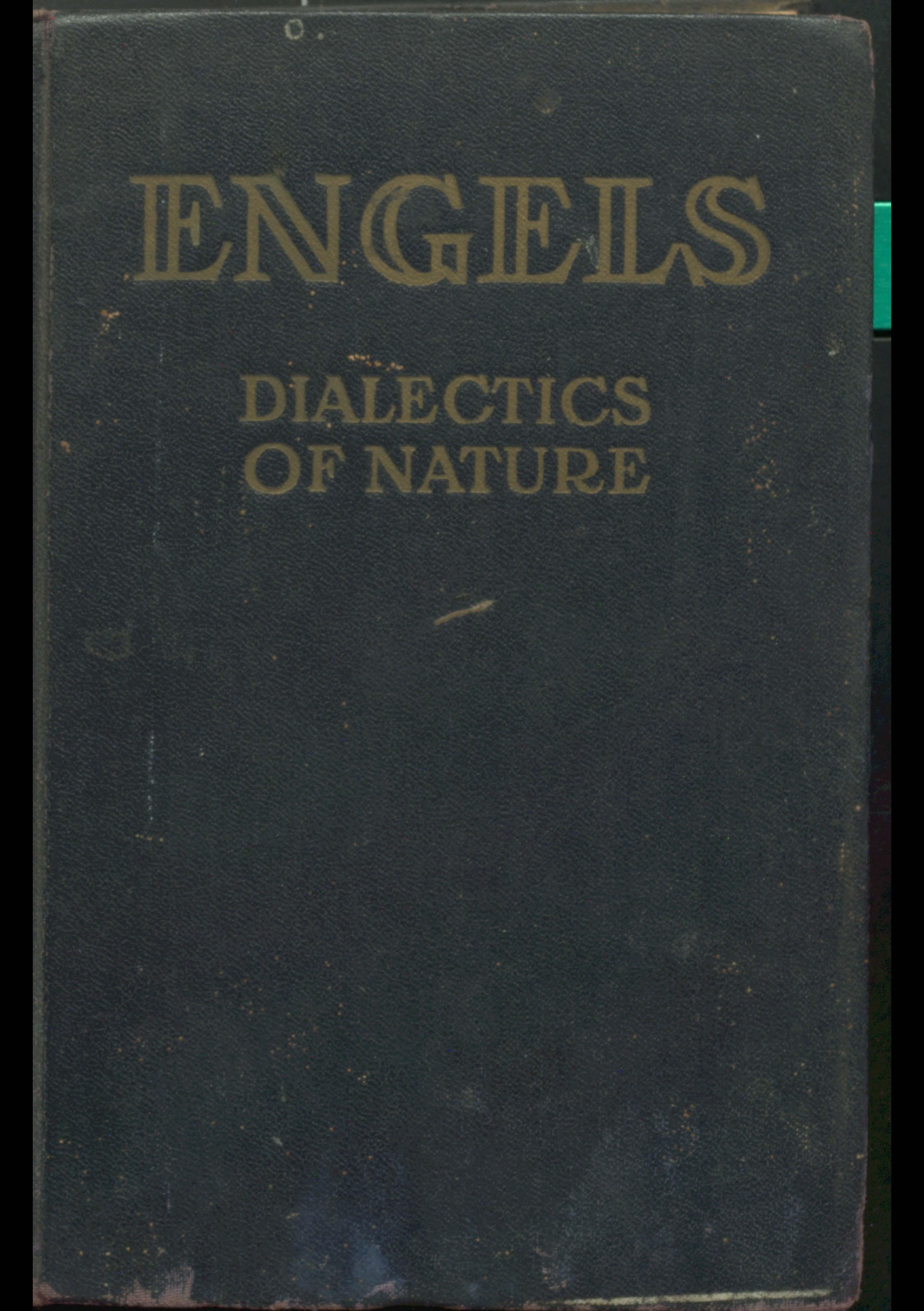 Engels Dialectics of nature