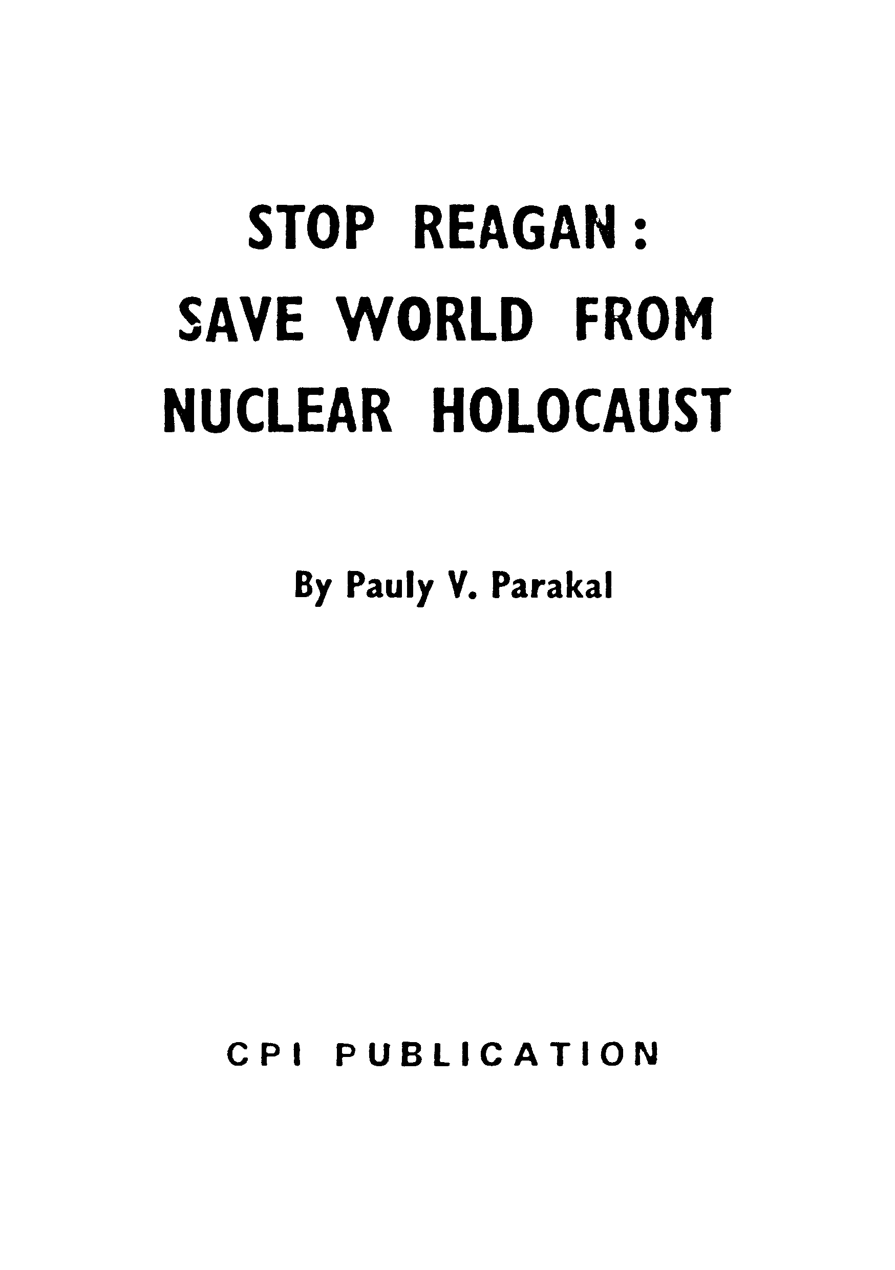 Stop Reagan