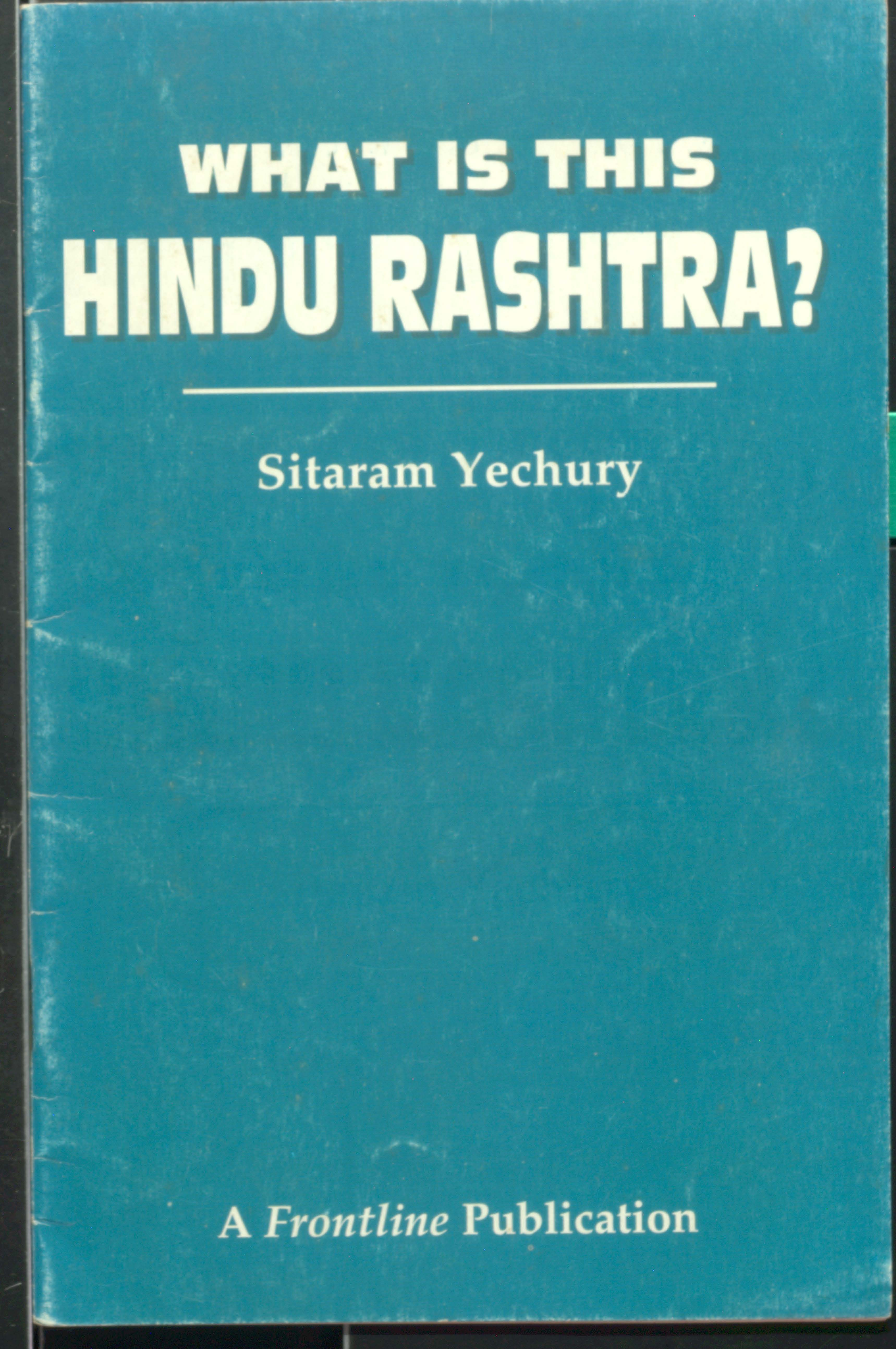 What Is This Hidu Rashtraa