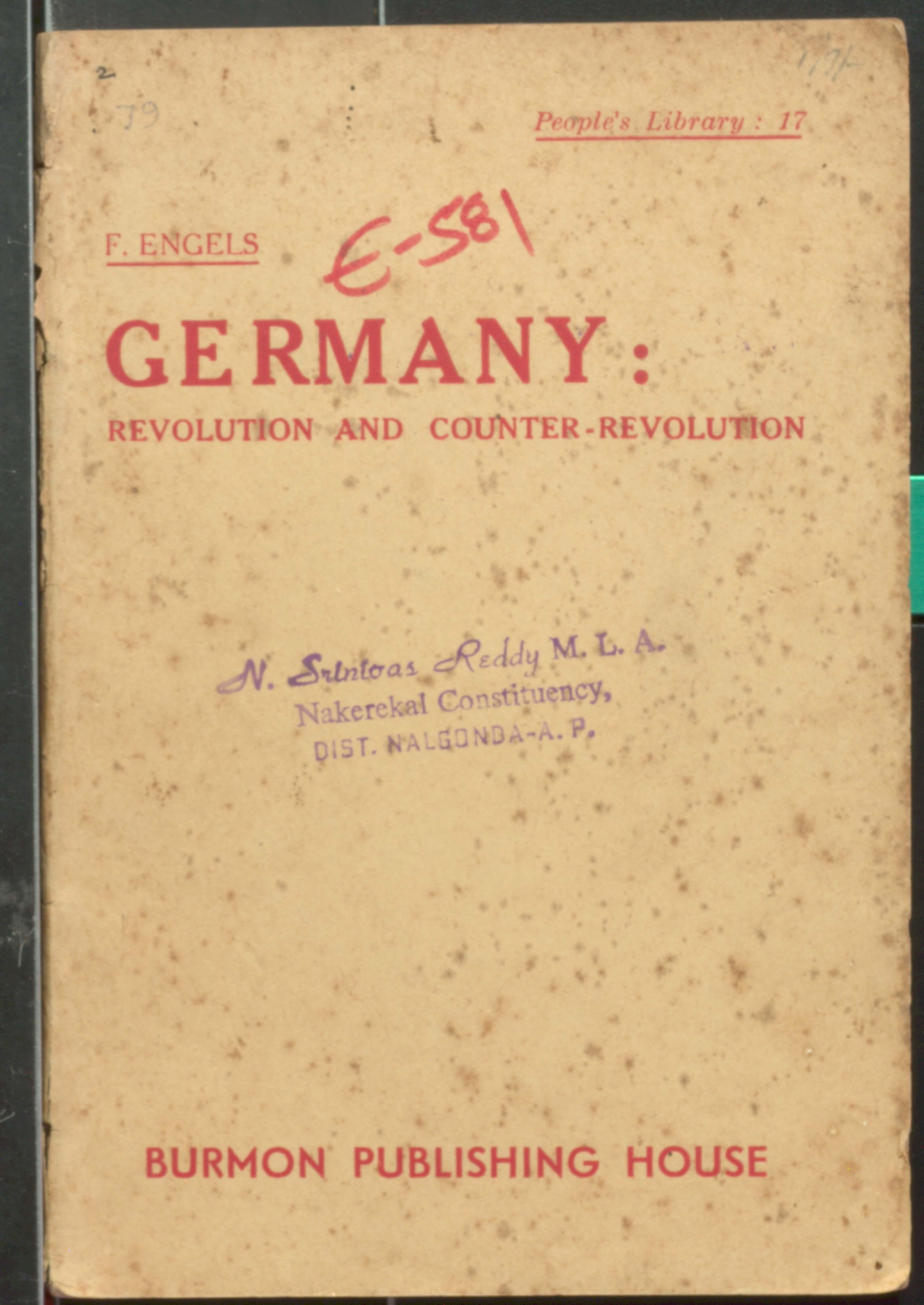 GERMANY:revolution and counter-revolution
