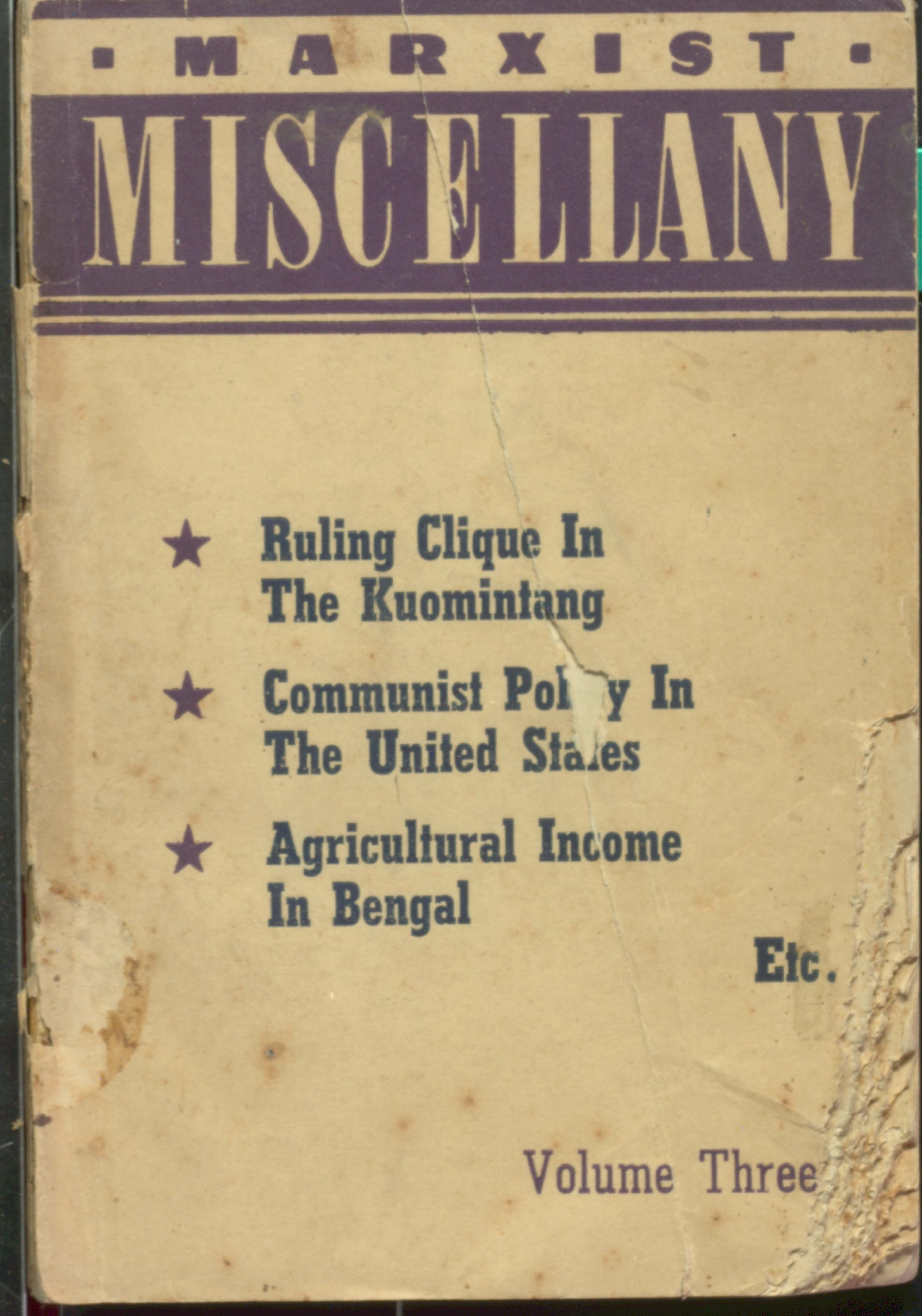 marxist-miscellany