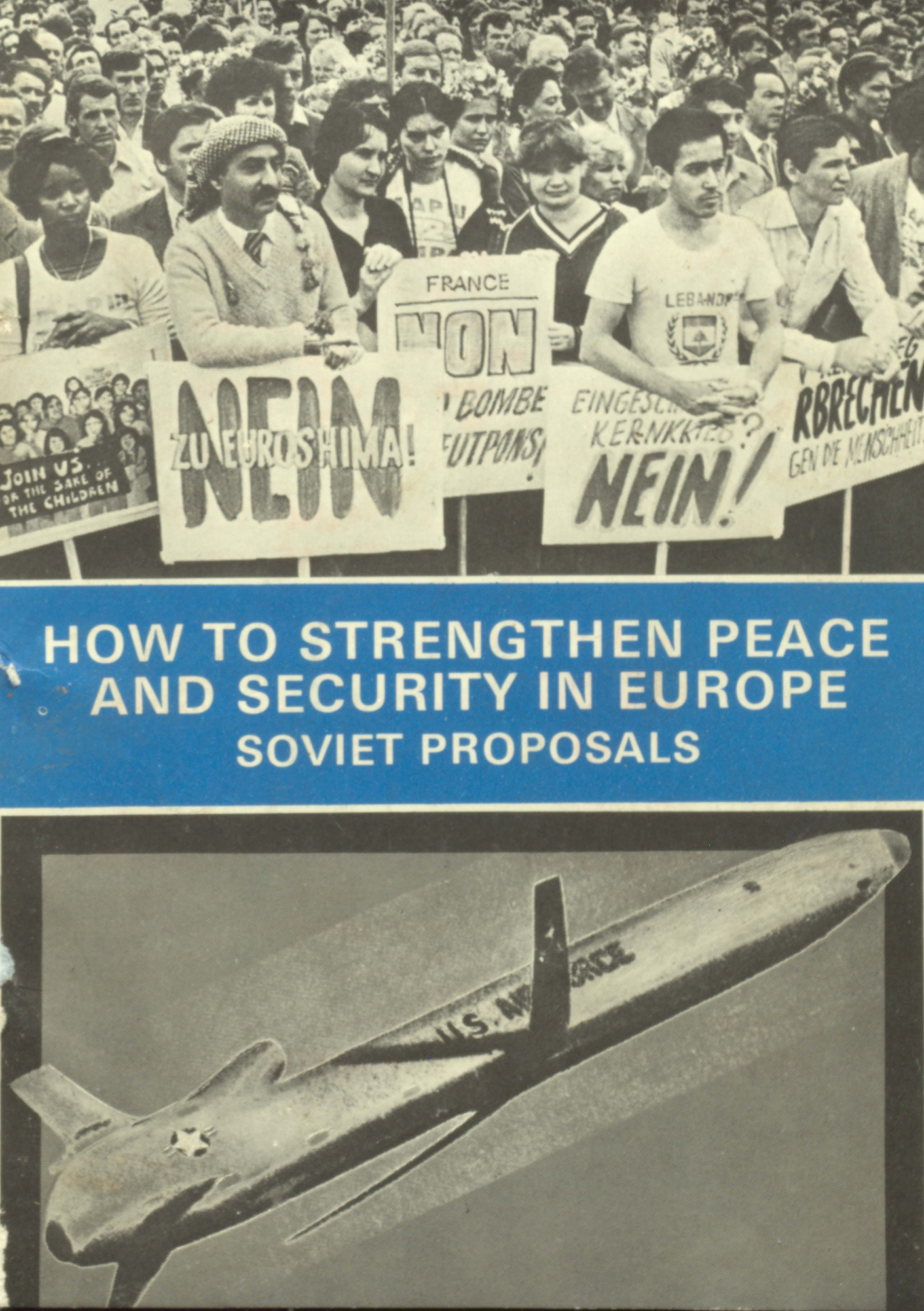 How to strengthen peace and security in europe soviet proposals