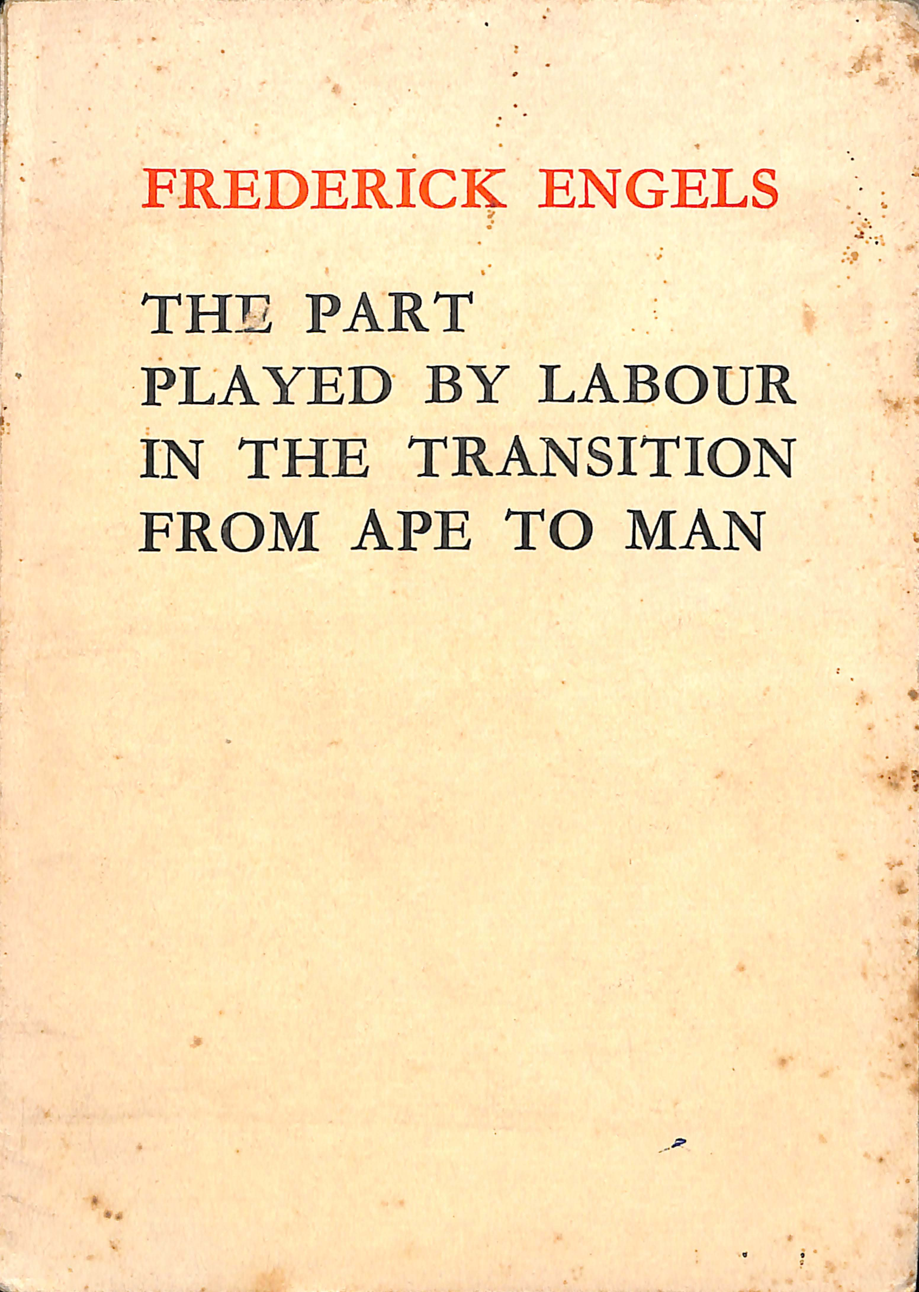 Frederick engels