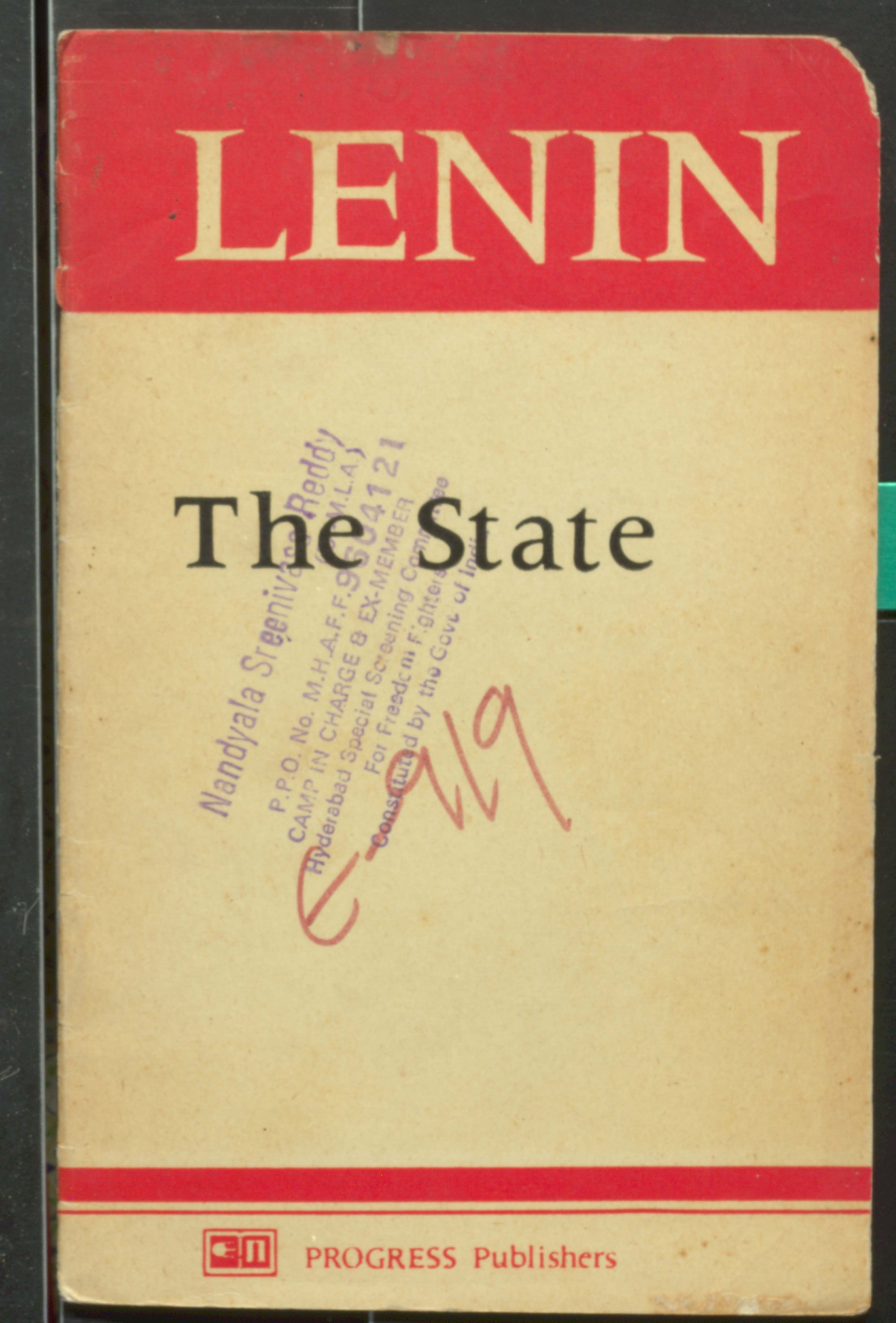 Lenin the state