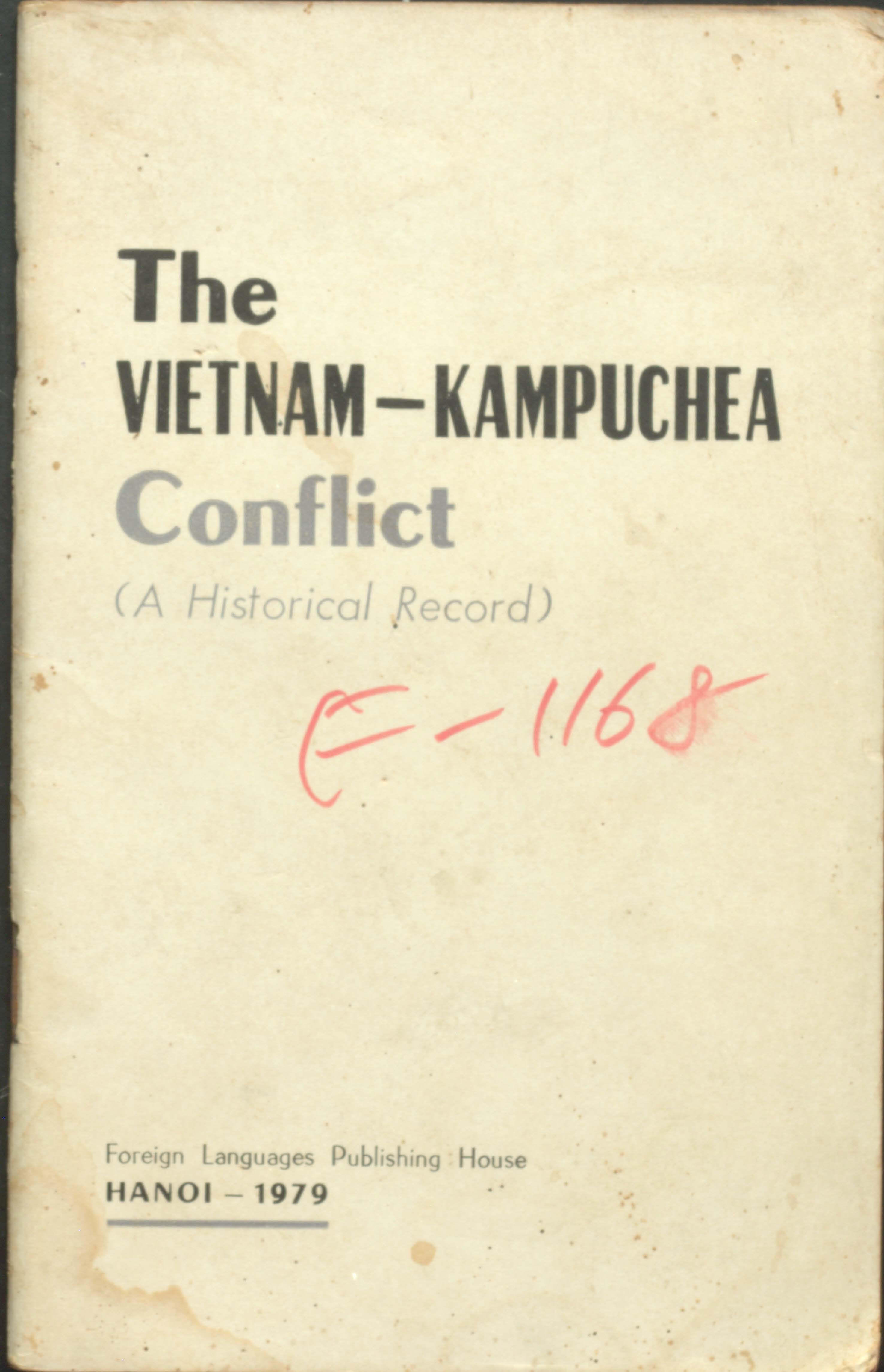 The vietnam - kampuachea conflict