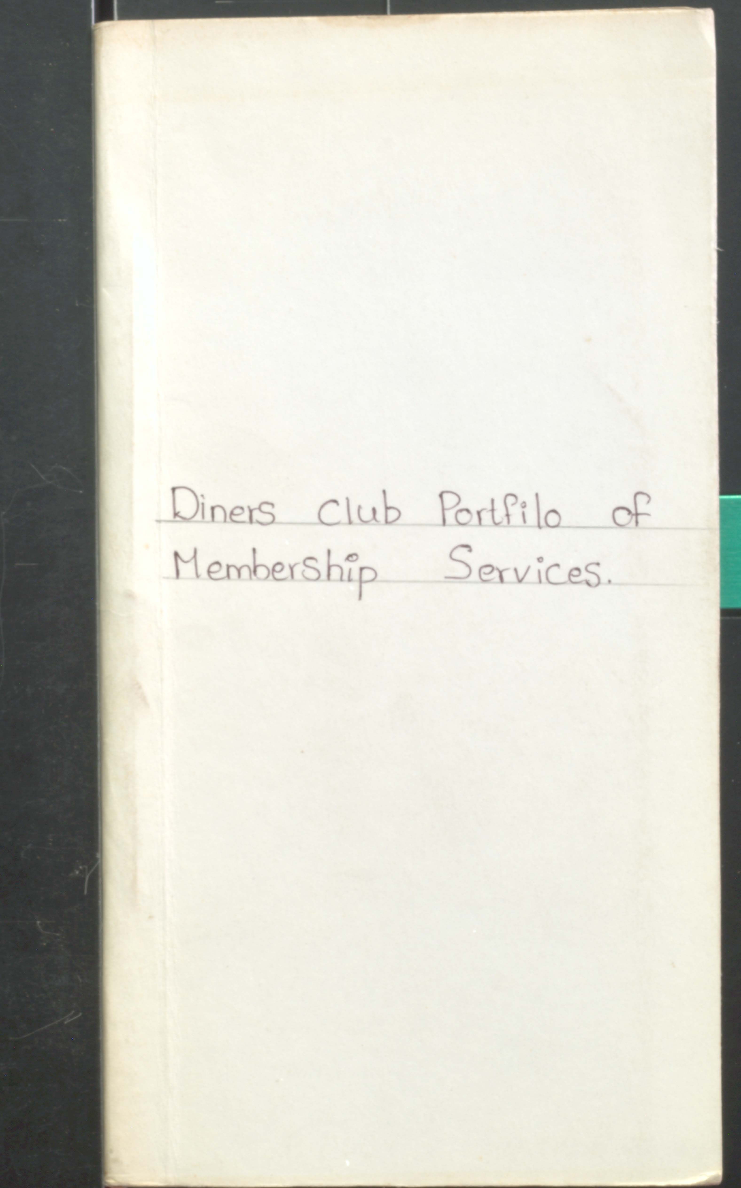 Dinners Club Portfilood membership Services