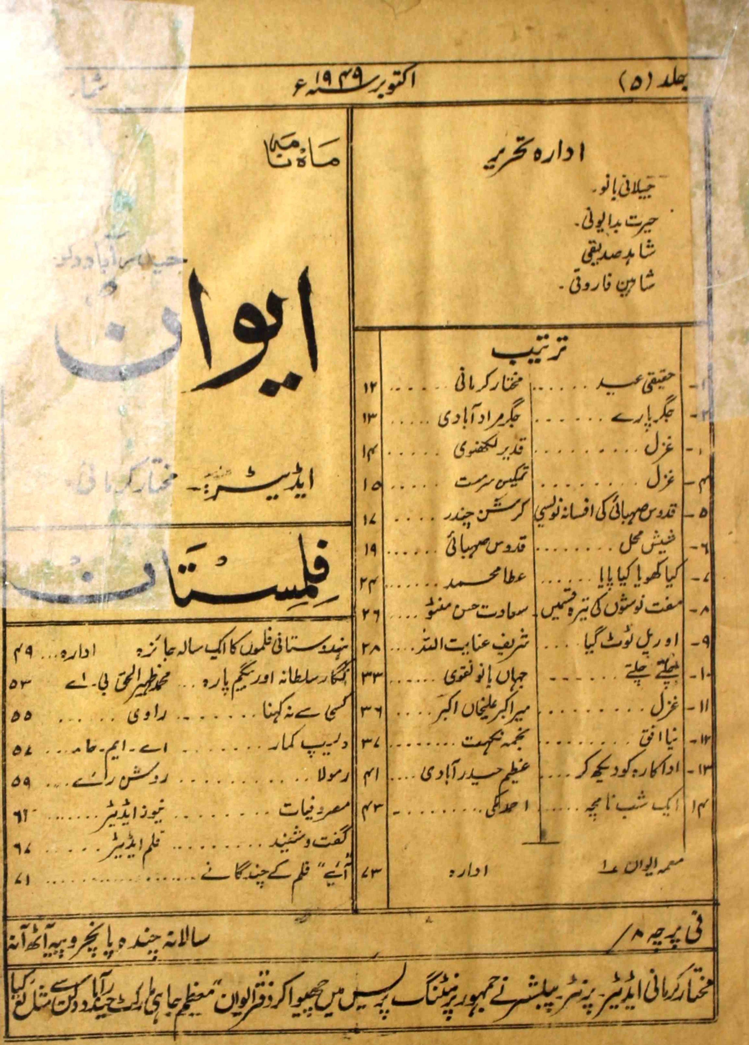 Aiwan-shumara-number-000-syed-mukhtar-mohammad-kirmani-magazines