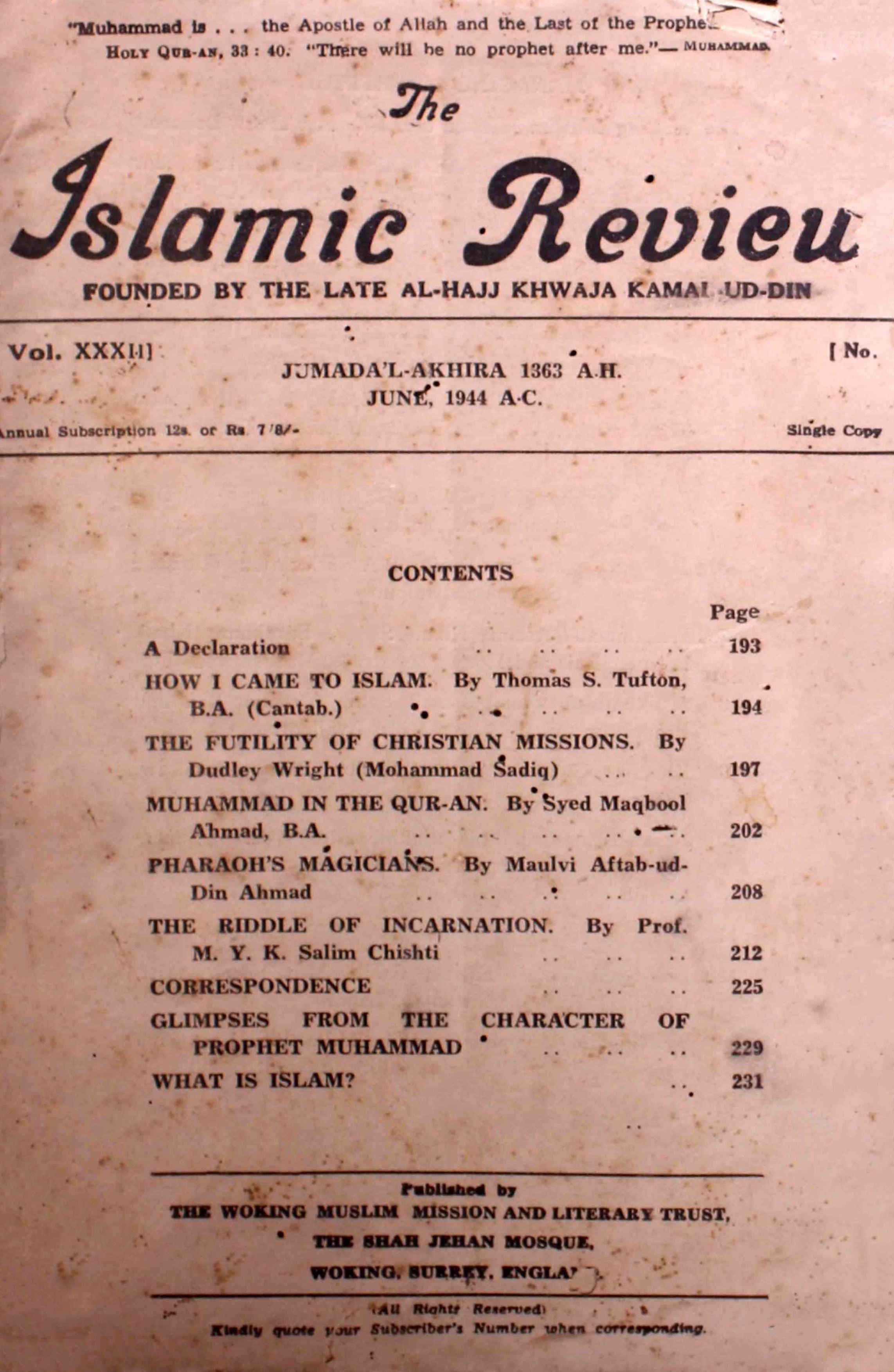 The-islamic-review-shumara-number-000-m-abdul-majid-m-aftabuddin-ahmad-magazines