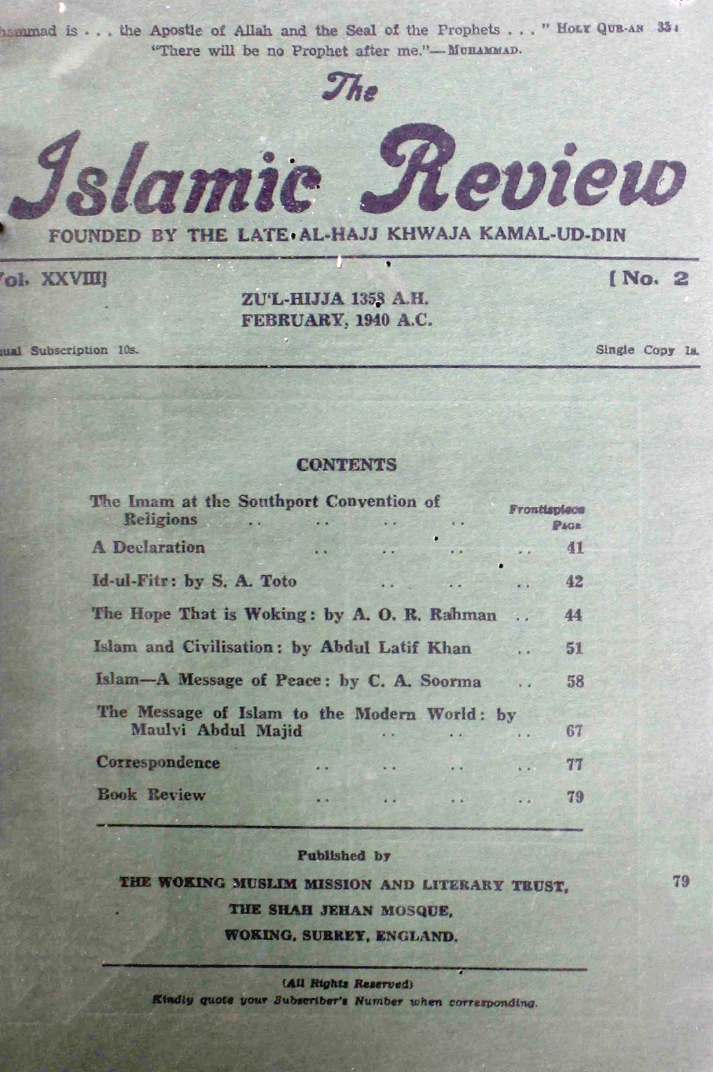 The-islamic-review-shumara-number-002-m-abdul-majid-m-aftabuddin-ahmad-magazines