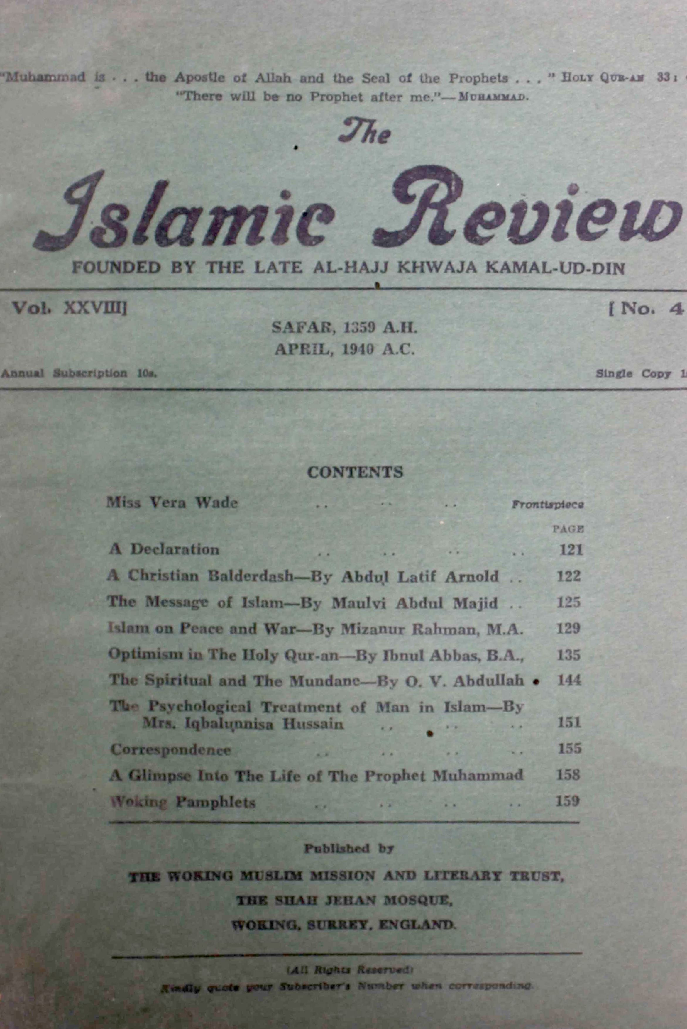 The-islamic-review-shumara-number-004-m-abdul-majid-m-aftabuddin-ahmad-magazines
