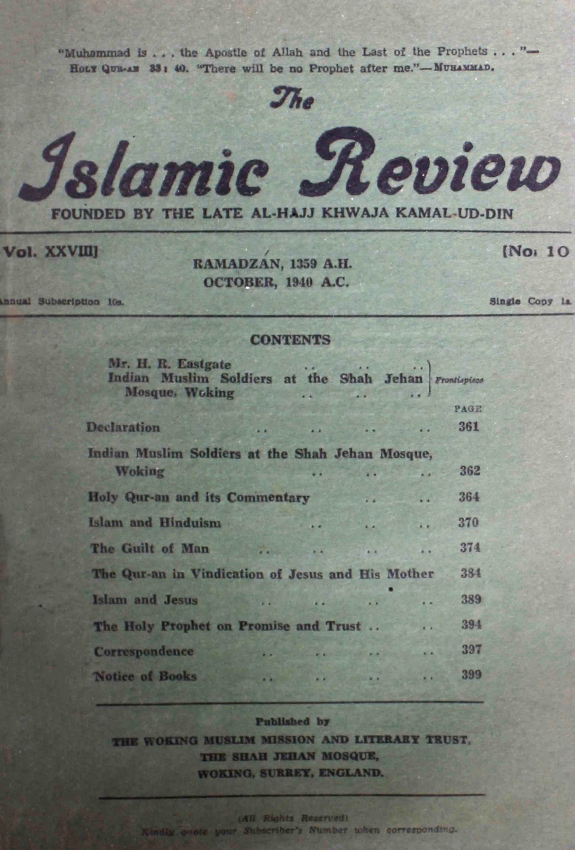 The-islamic-review-shumara-number-010-m-abdul-majid-m-aftabuddin-ahmad-magazines