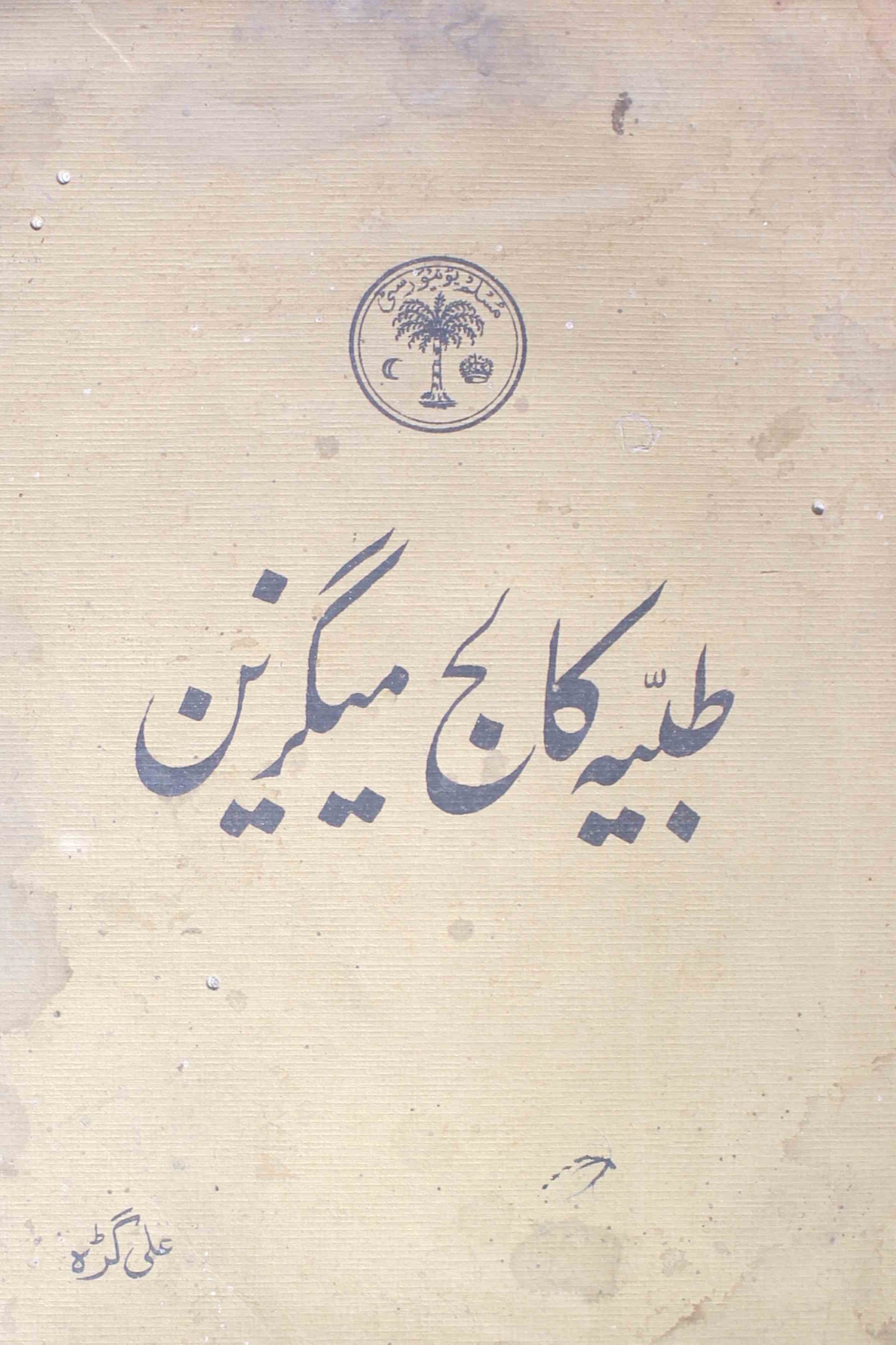 Tibbiya-college-magazine-shumaara-number-002-zargham-ali-khan-magazines