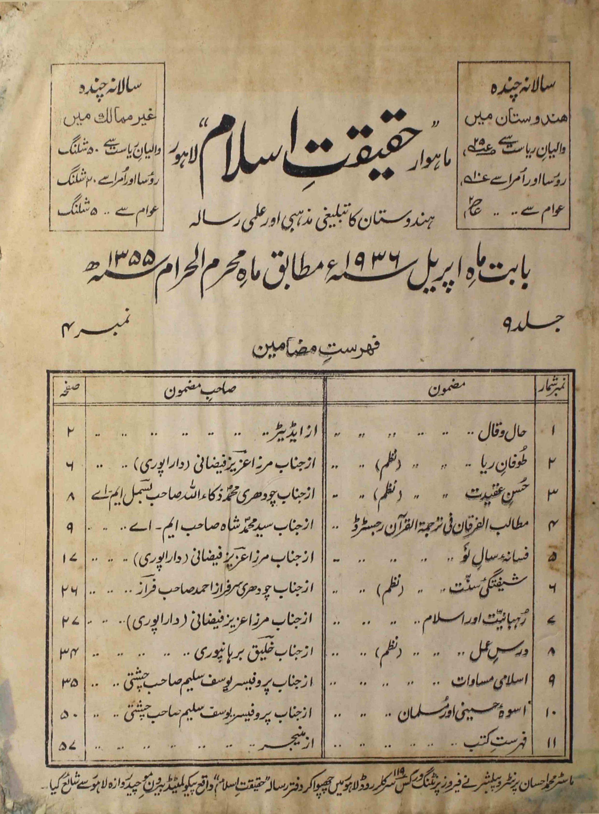 Haqeeqat-e-islam-shumara-number-004-master-mohammad-ehsan-magazines-2