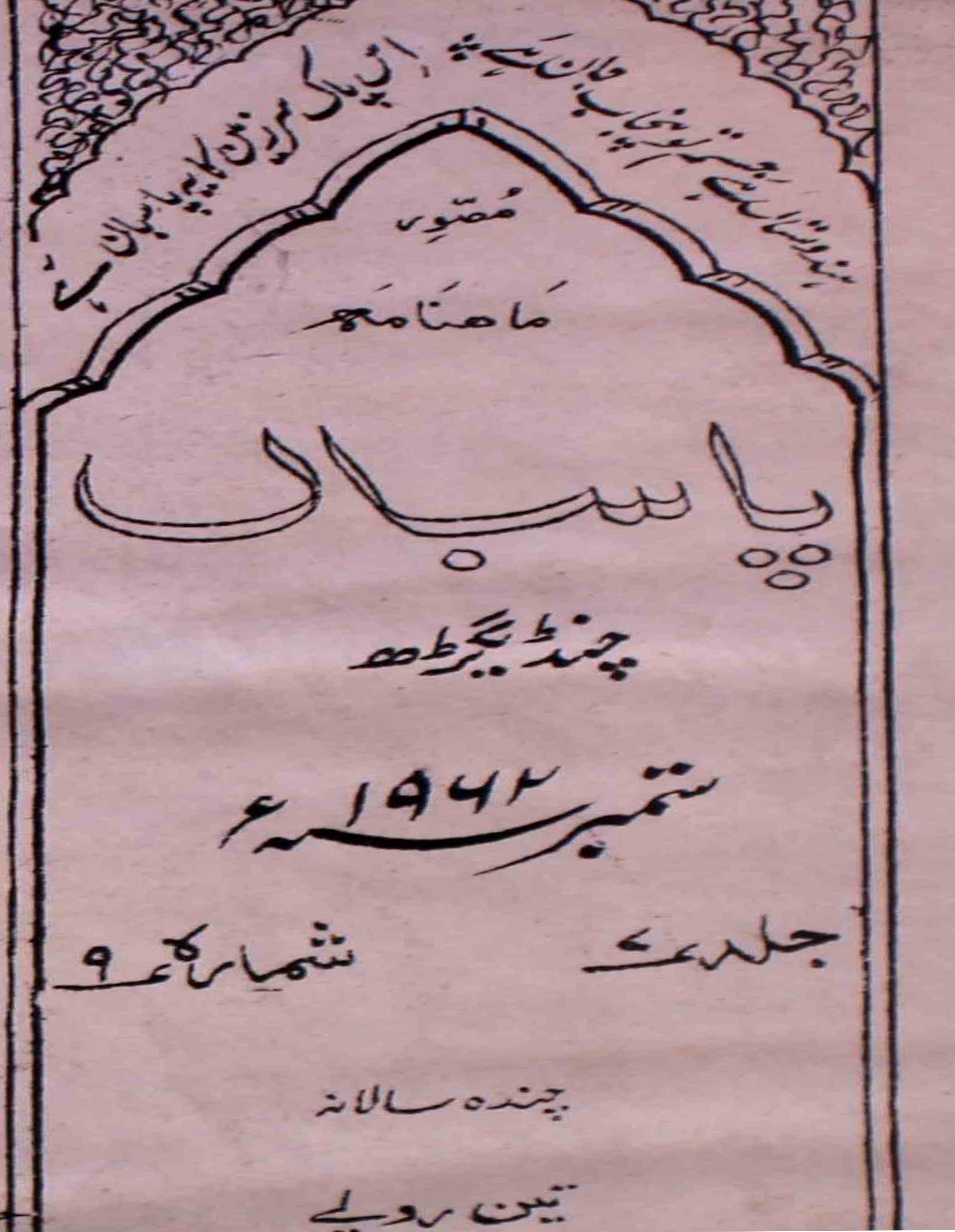 pasban-shumaara-number-009-surendra-singh-mahi-magazines