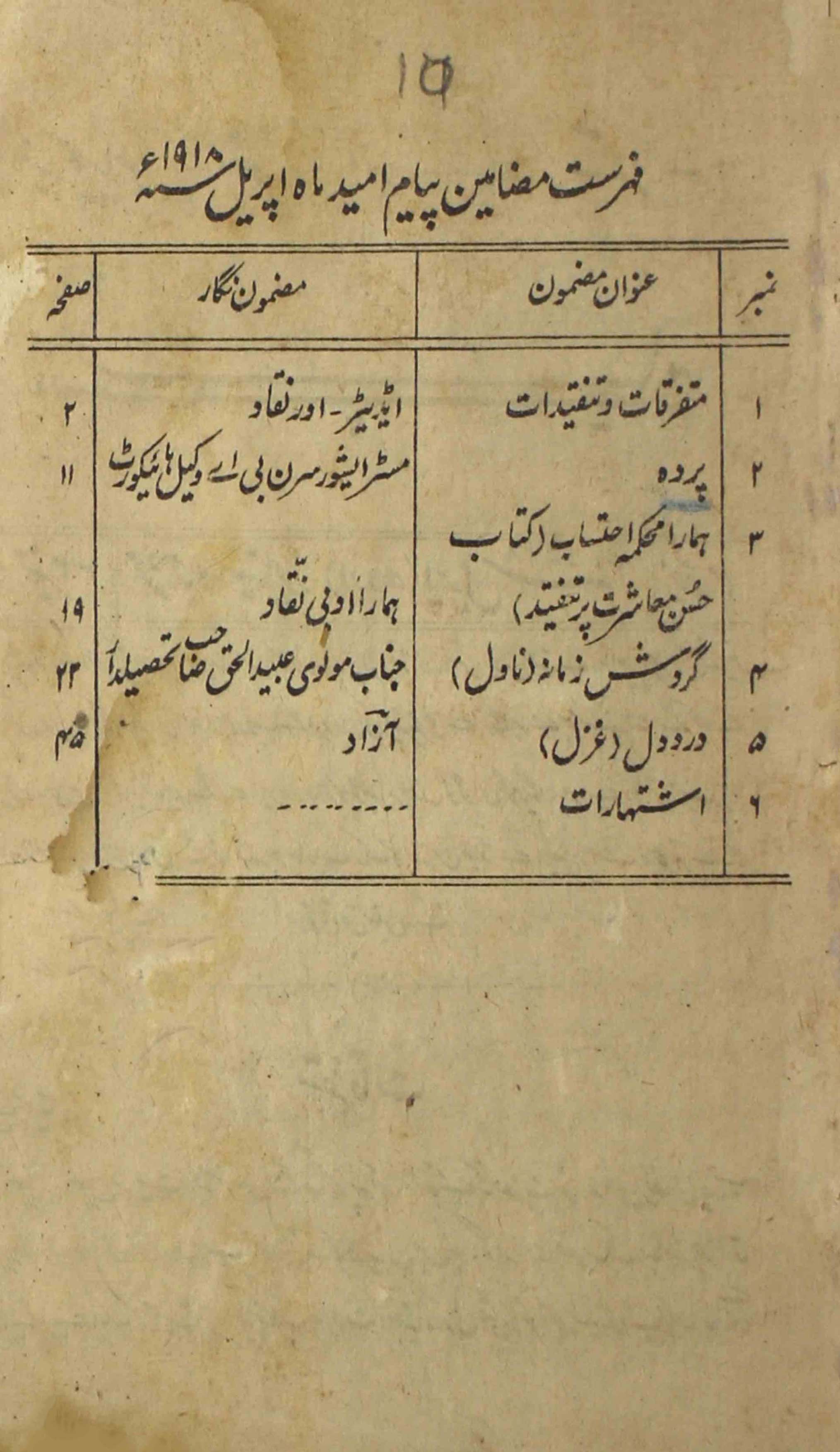 payam-e-ummeed-shumara-number-032-unknown-editor-magazines