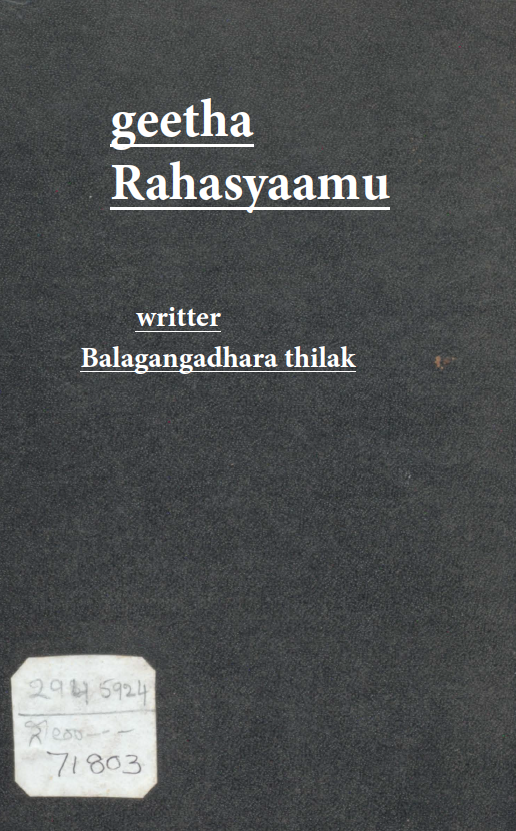 cover page